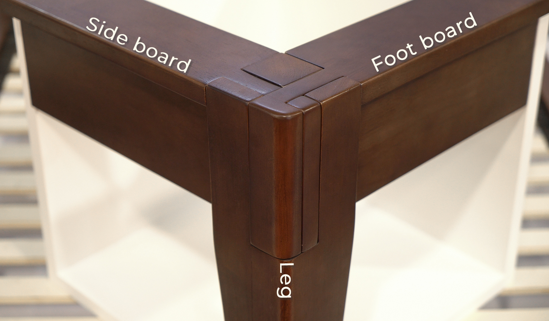 Japanese joinery bed frame Vietnam