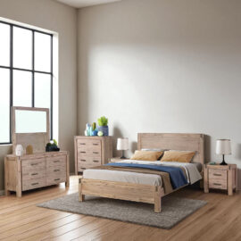 Solid Acacia Wood Bedroom Set Vietnam Manufacturer