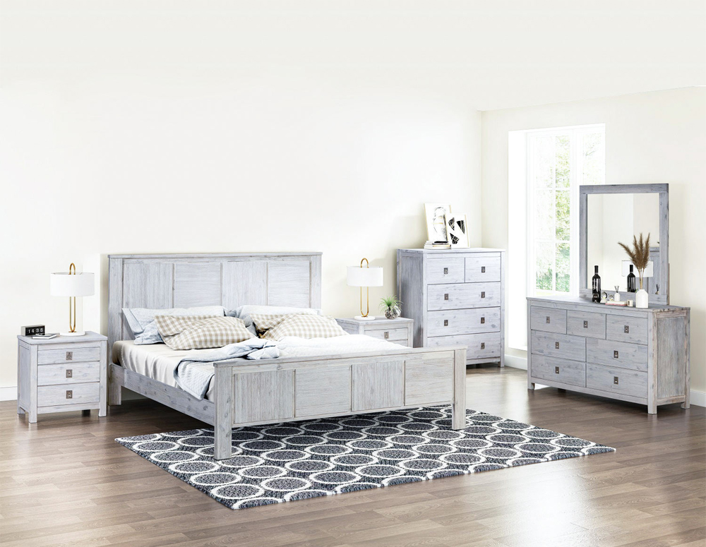 Vietnam solid wood bedroom set