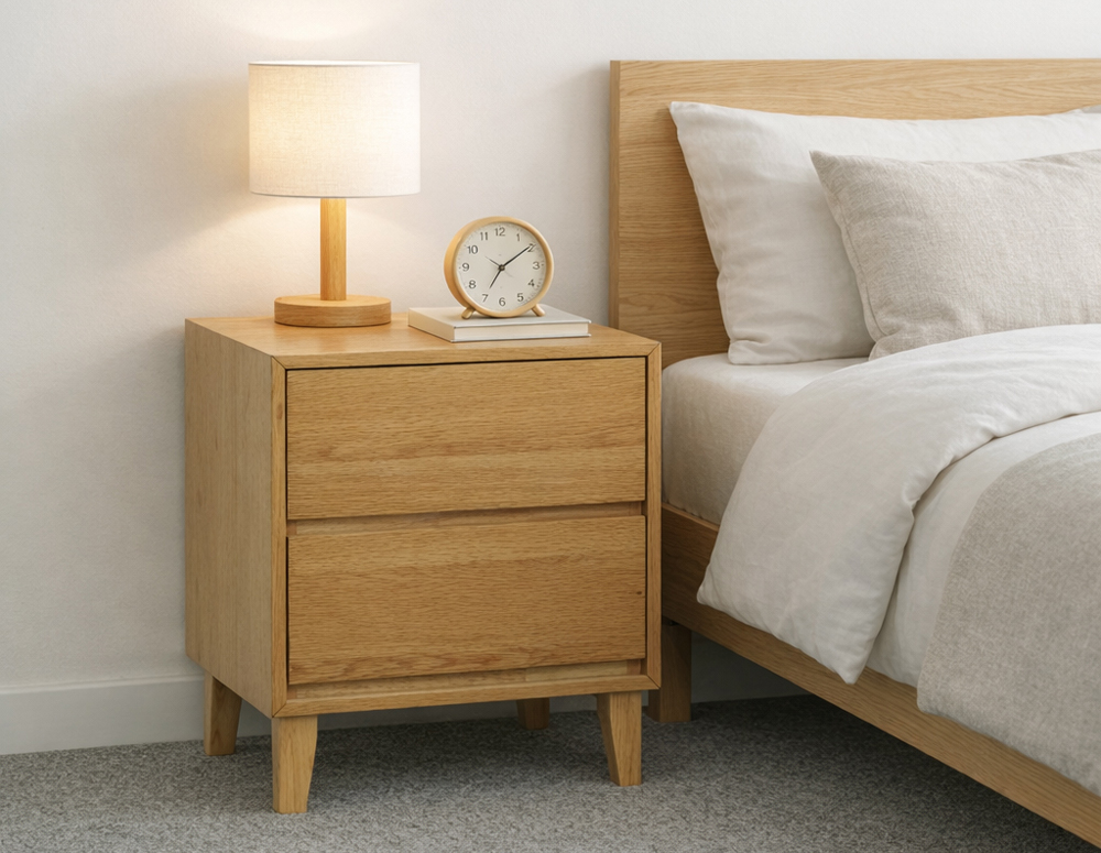 Vietnam solid wood nightstand