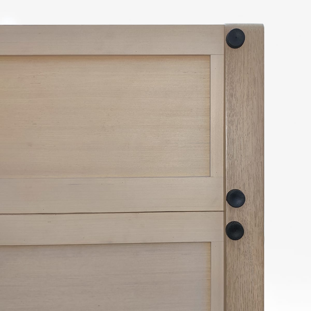 Solid oak wood bed