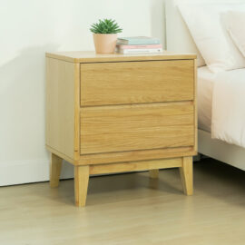 Vietnam Wooden Nightstand Factory Direct Bedside Table