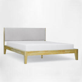Rubberwood Japanese joinery Bed Frame Vietnam Supplier
