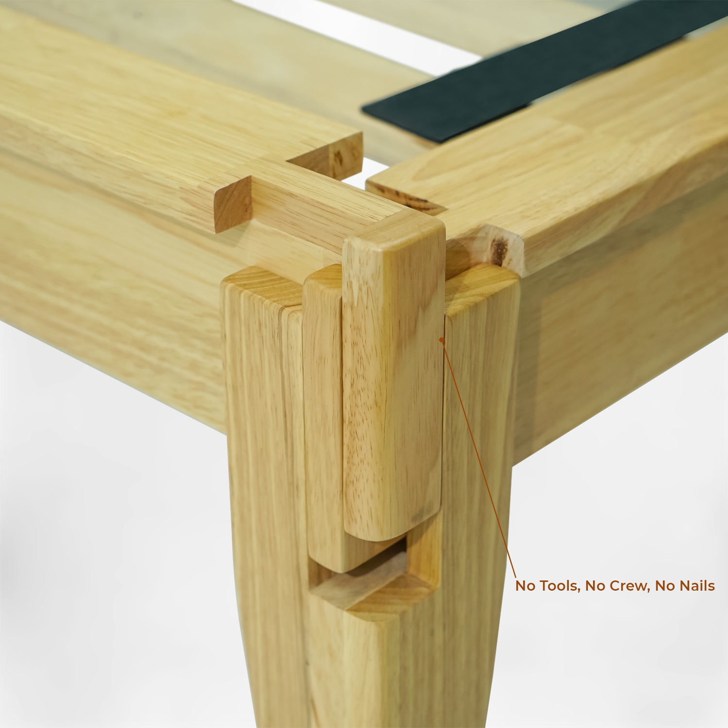 RUBBERWOOD JAPANESE JOINERY BED_ORLA 0.3