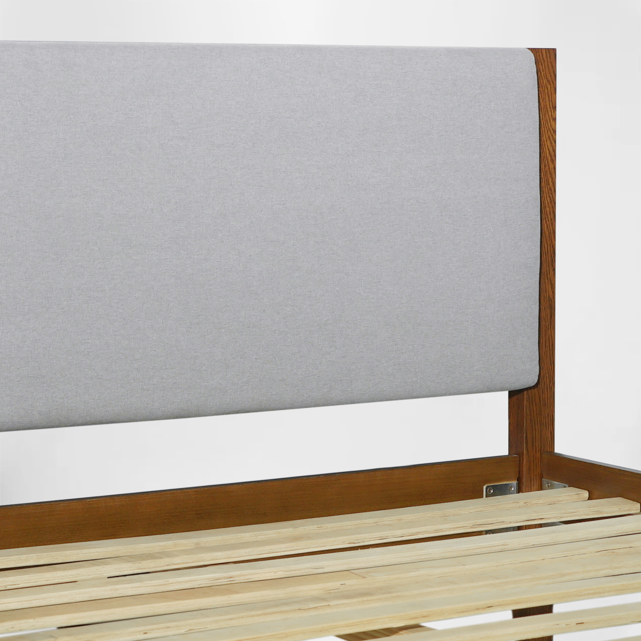 Solid Oak Bed frame tool-free_FTN6