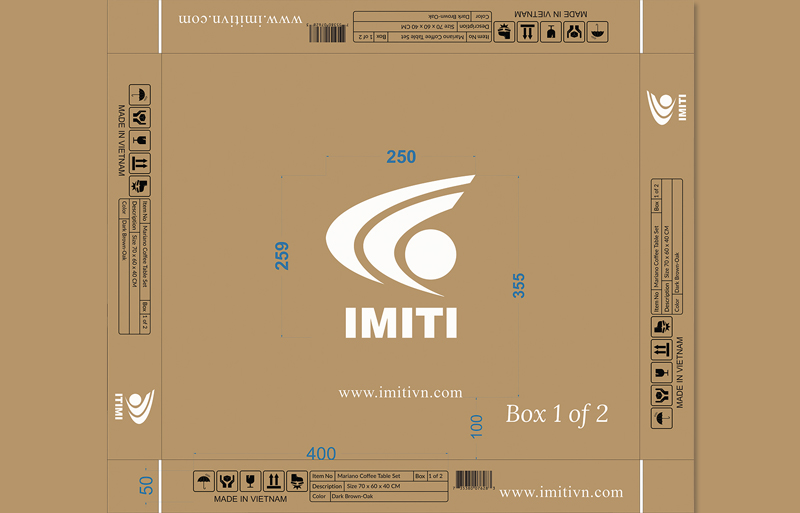 Furniture export packaging process