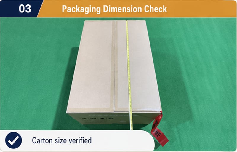 Furniture quality control checking