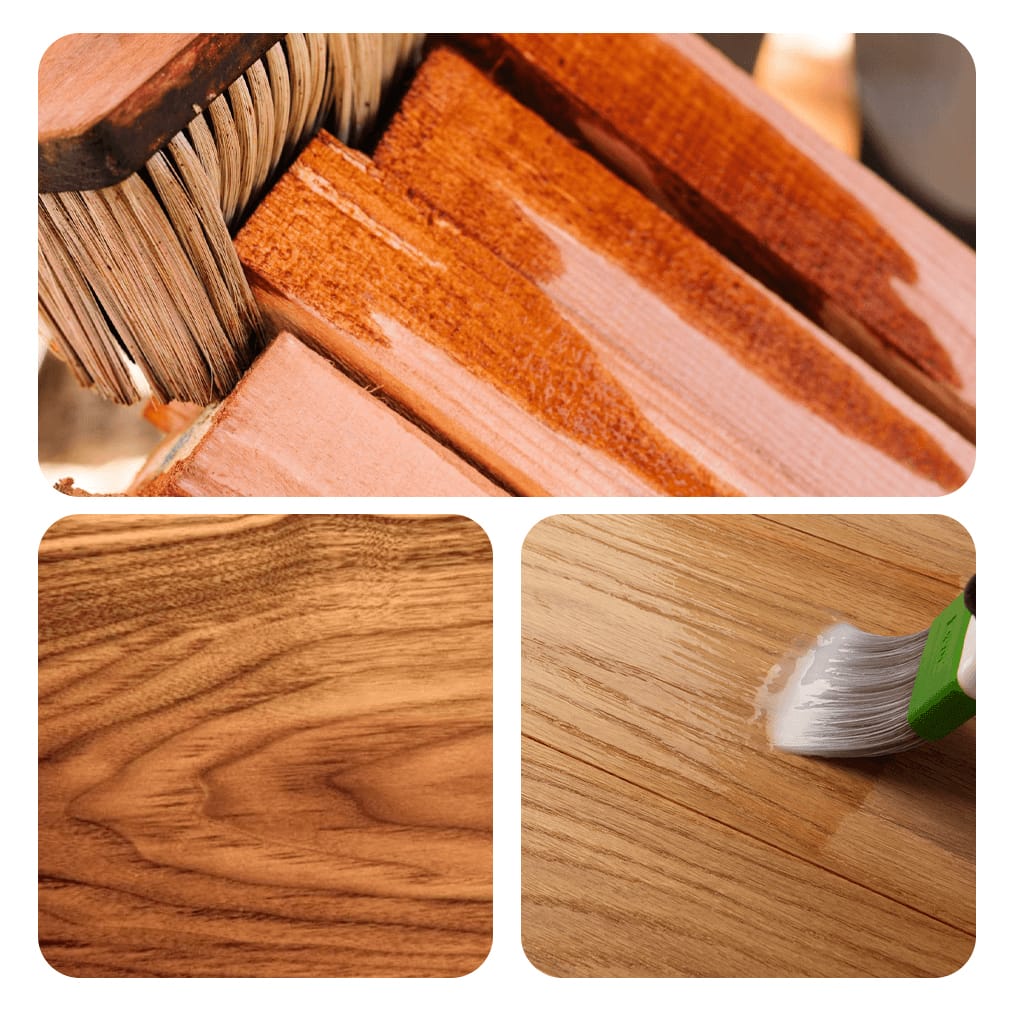 Vietnam wooden furniture factory - finish material