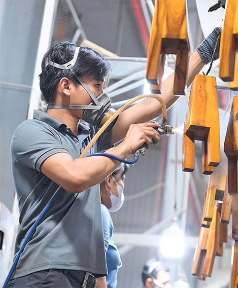 Hands-on wooden furniture manufacturing experience