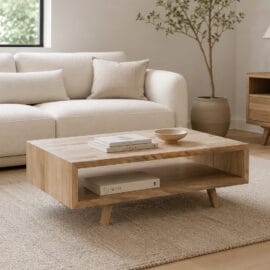 Rubberwood Coffee Table Vietnam Manufacturer