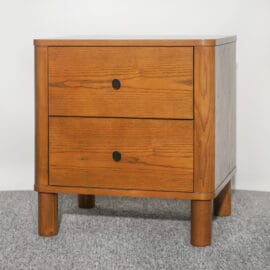 Ash Wood Nightstand Manufacturer Vietnam | OEM/ODM